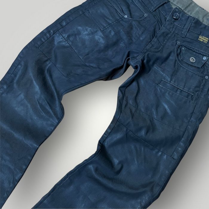 G-STAR RAW WAXED DENIM Y2K Opium Black Jeans "Army Radar Straigt" (200