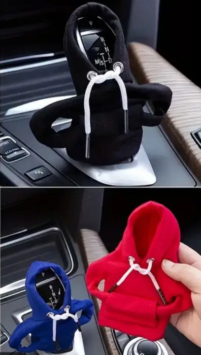 Три цвята многофункционална хълковка за скоростният лост на автомобил