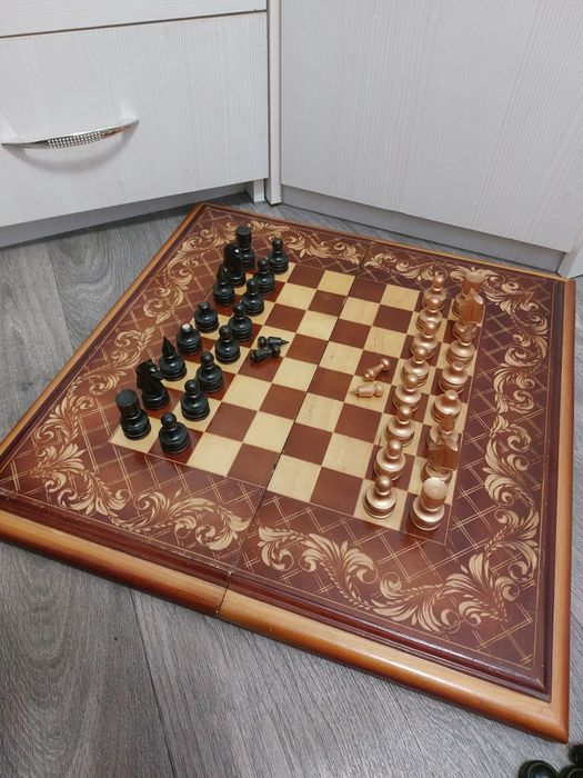 Нарды Шашки Шахматы 3в1