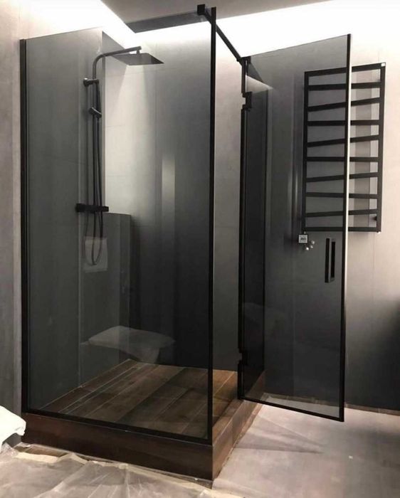 Душевые кабины и перегородки под заказ