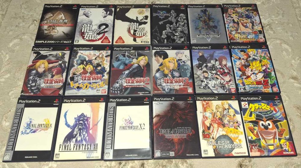 PS2 лицензионные диски игры sony ps2 xbox og