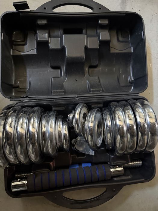 Set gantere 30 kg (nou) pret fix pret fix pret fix