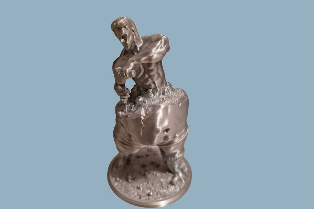 Statueta Motivatională Bariatrică – Figură 3D – Barbat