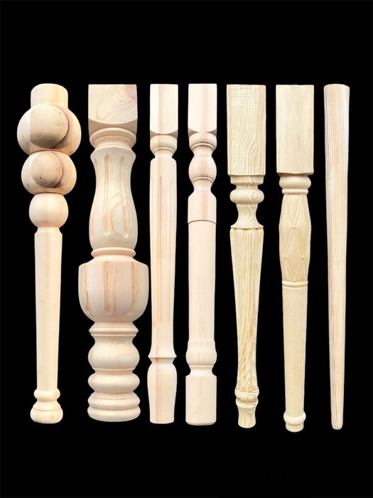 Балясины, стойки, ступеньки, перила