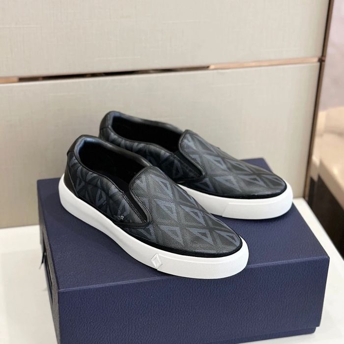 CD Slip-On Oblique Black