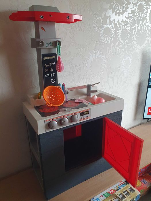 Bucătărie de jucărie cu accesorii și sunete Playtive