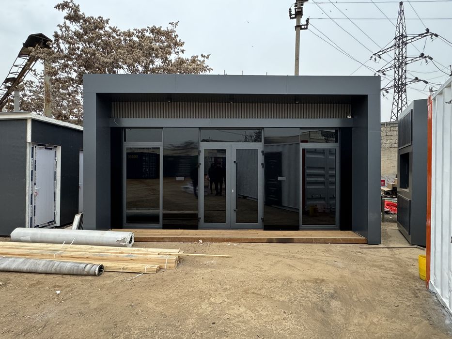 Контейнеры/и/ сендвич панель из металлоконструкция