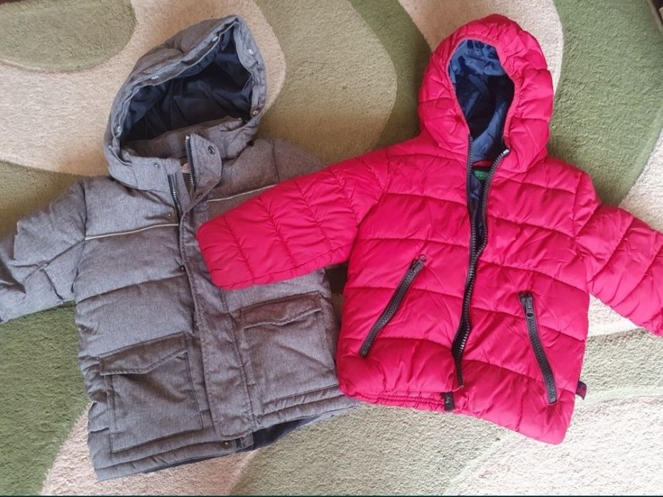 Детски зимни якета , грейка,обувки-НМ,Benetton за 3-4г. г