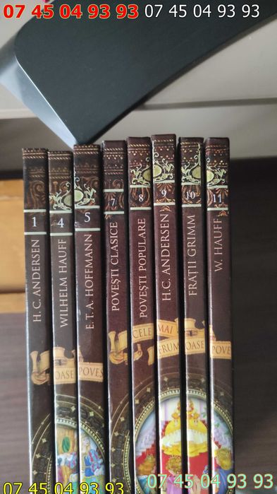 carte carti pentru copii Cele mai frumoase povestiri 8 volume