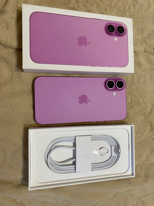Iphone 16 Plus Новый 128 Gb Pink
