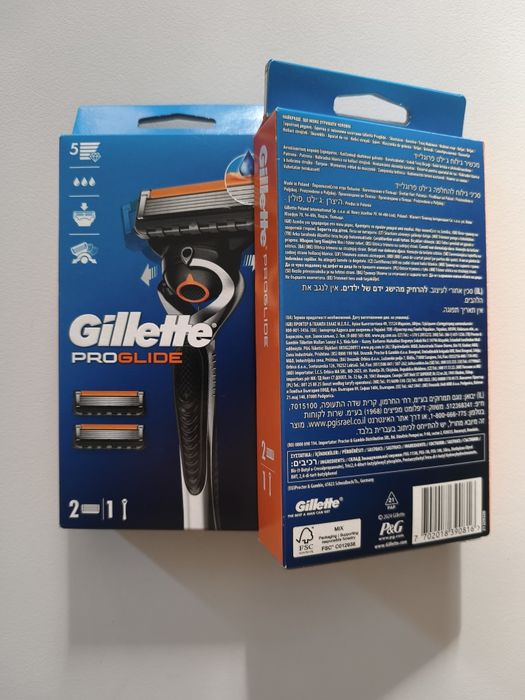 Set Gillette ProGlide Aparat de ras x2 cutii