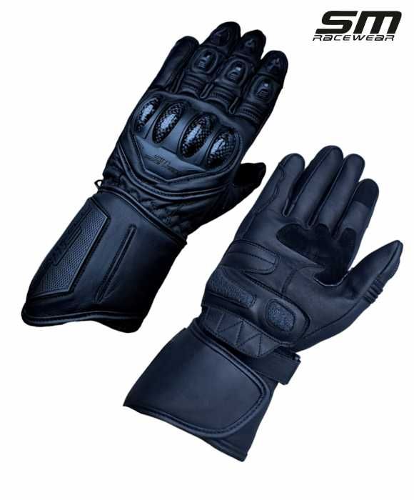 Manusi moto din piele naturala SM Racewear Blade Long