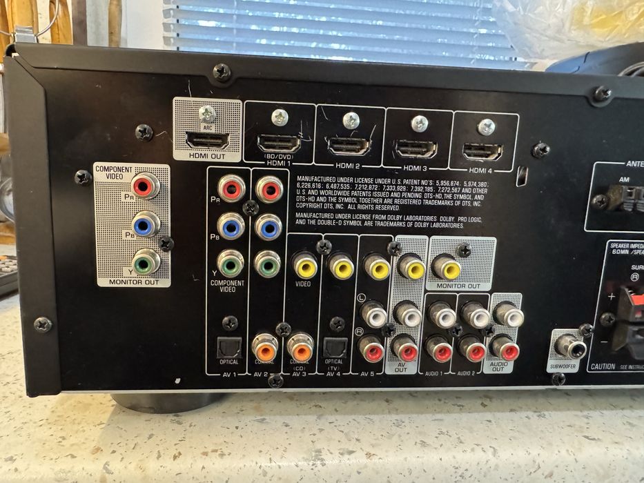 Yamaha HTR-3065 ресивър USB