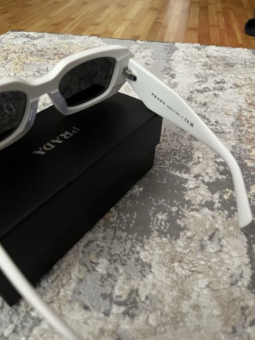Ochelari de soare Prada alb