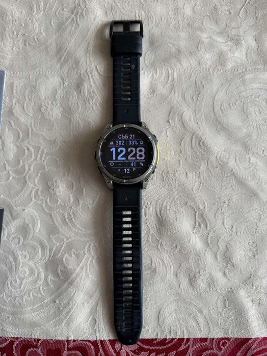 Garmin FĒNIX 8 Sapphire Solar Titanium 47 mm - GPS