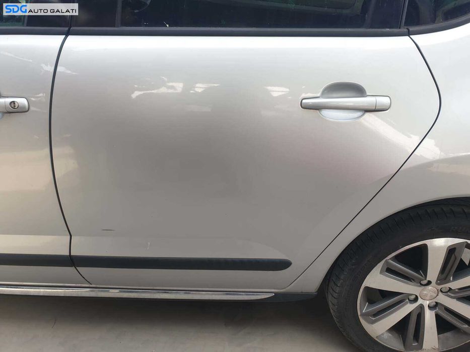 Usa Usi Portiera Portiere Stanga Spate Dezechipata Peugeot 3008 1.6 HDI 2009 - 2016 Culoare EZR Aluminium Grey [Q3278]