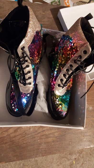 Дамски  боти с паети