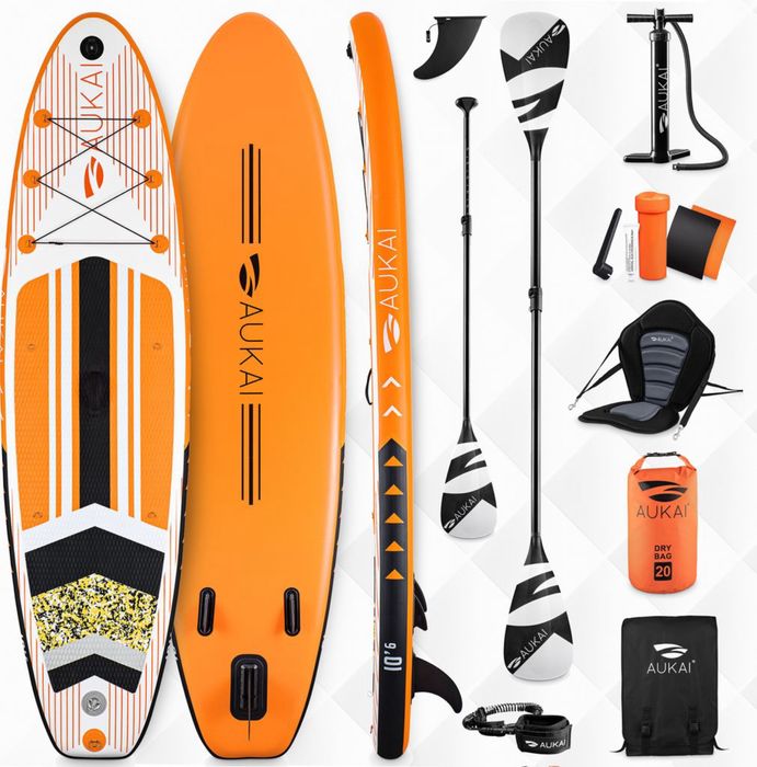 DE INCHRIAT Paddleboard Aukai 320 cm stand up si caiac