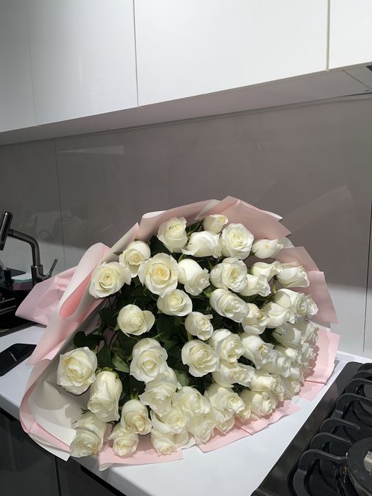 букет цветы 51штук