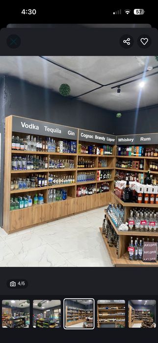 Готовый бизнес алкомаркет