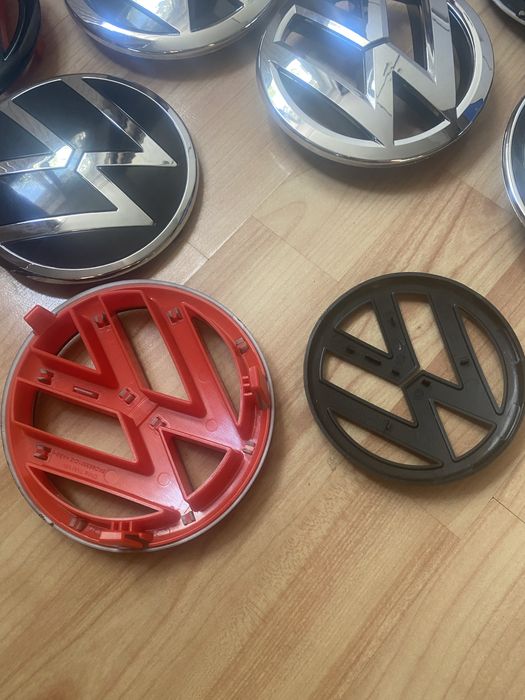 Set embleme negre Volkswagen Passat B7,Golf 6,Caddy,Jetta,Golf Plus