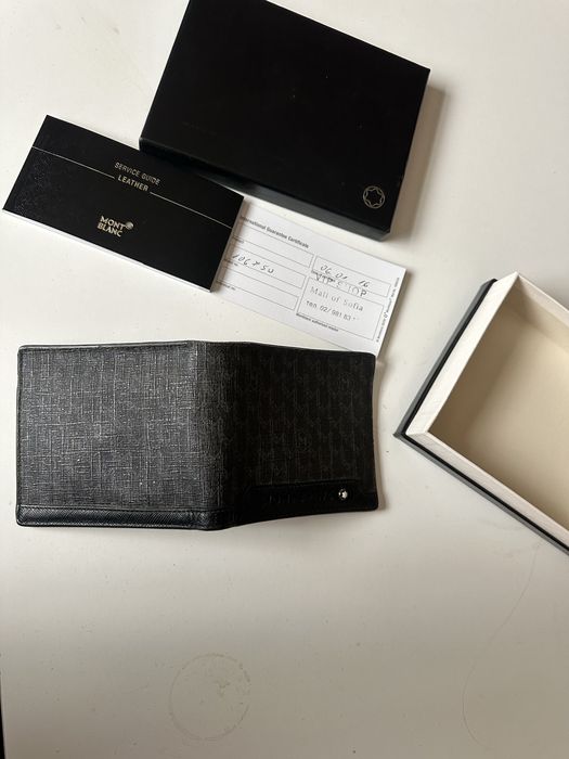 Montblanc портмоне оригинално сертификат