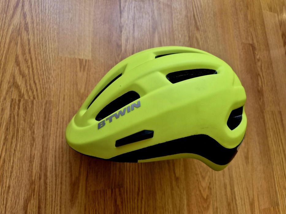 Casca manusi btwin bicicleta