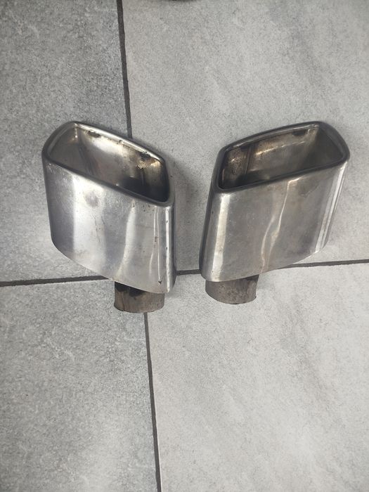 Chevrolet Equinox 1 uchun orqa glushitel nasadkalar – sport dizayn.