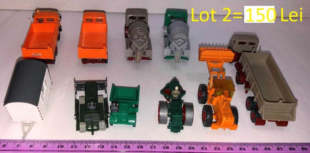 Vand machete auto santier, constructii, scara 1:87 ?HO, pr Wiking