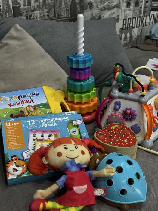 Пакет игрушек. В  очень хорошем состоянии.