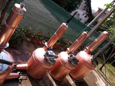 Казани за ракия двоен дестилат !