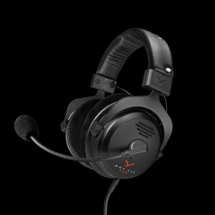 Casti Gaming Beyerdynamic Over-Ear MMX 330 Pro, Cu Fir, 48 Ohm, Negru