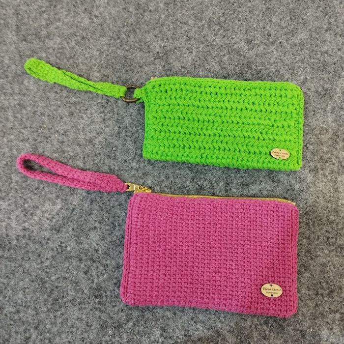 Genti bareta portofel handmade dama
