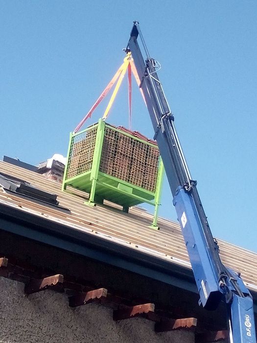 Превозни услуги от камион с кран