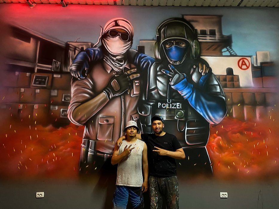 Художественная Роспись стен Профессионалы Граффити