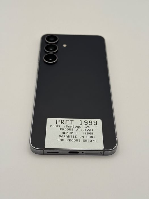 MAGAZIN VINDEM SAMSUNG : Samsung S25 FE | Silver  | Full Box  | 128 GB | 24 luni garantie