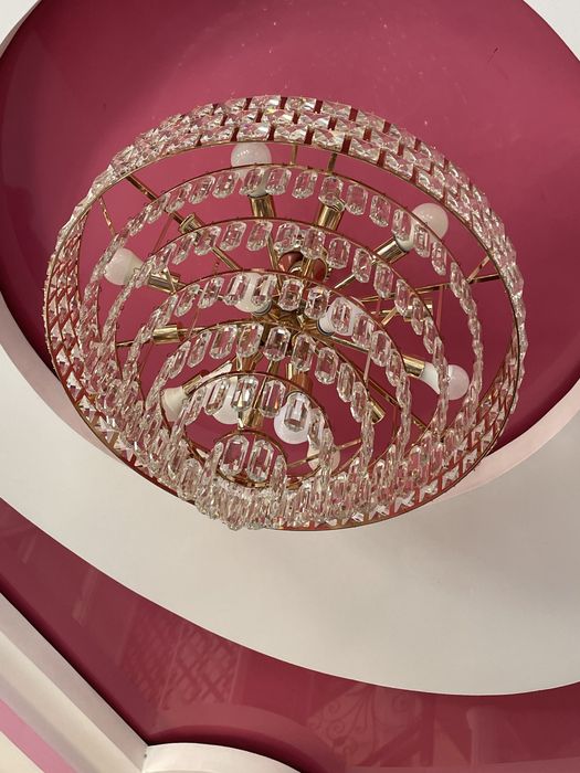 2 люстра комплект, состояние идеальное