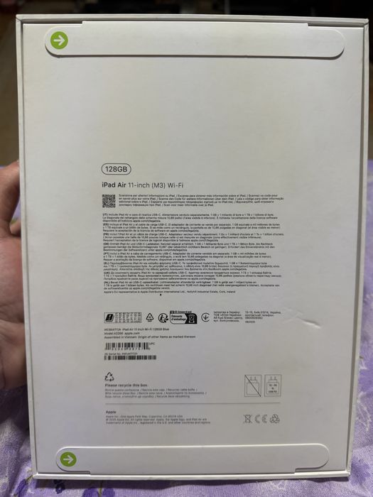 iPad Air 11” (M3) 128GB Wi-Fi – SIGILAT, NOU