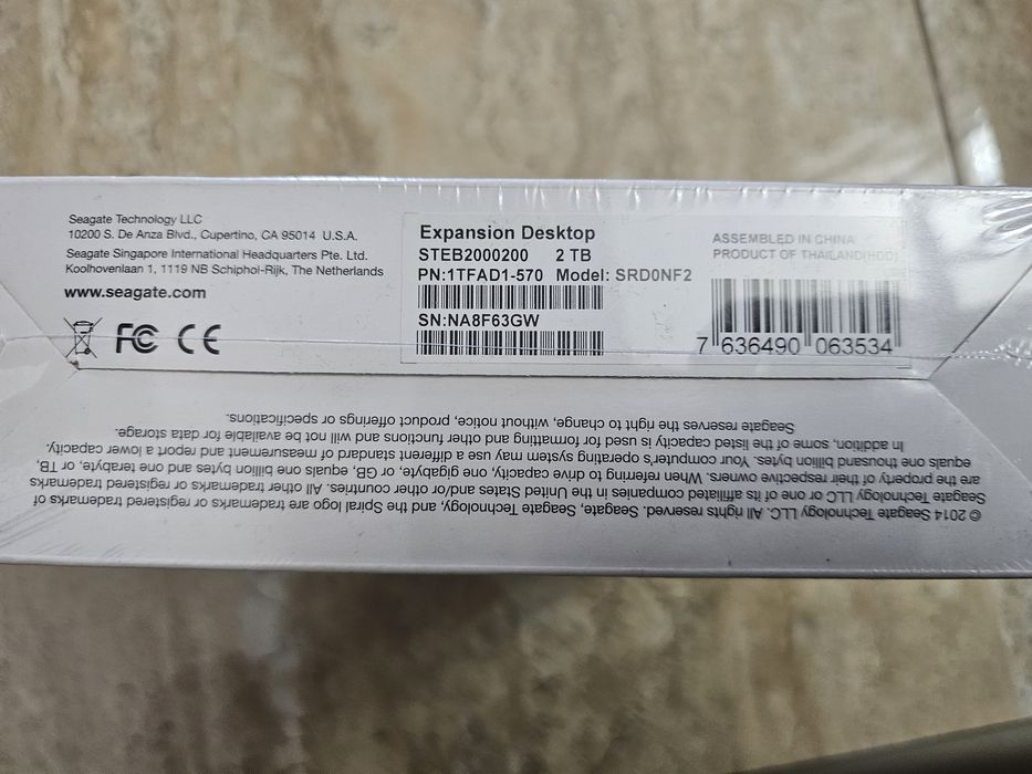 Hard extern seagate expansiune 2 tb