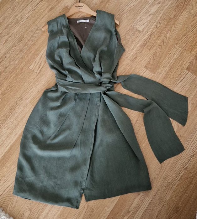 Rochie deosebită Ianis Chamalidy – Verde Olive – Mărimea 50