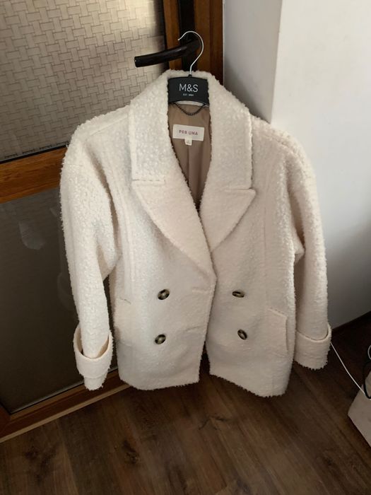 Coat Marks and Spencer si Geaca piele Superdry marimea M