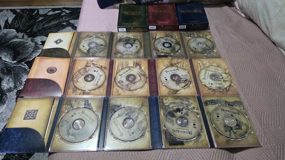 Set Lord of the Rings Extended DVD Limited Edition