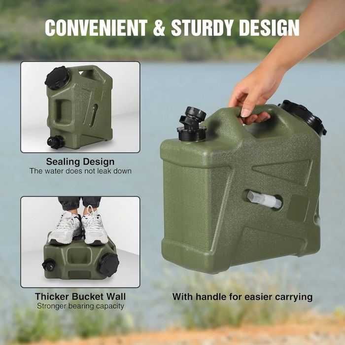 Туба за течности PVC, 12L, Зелен