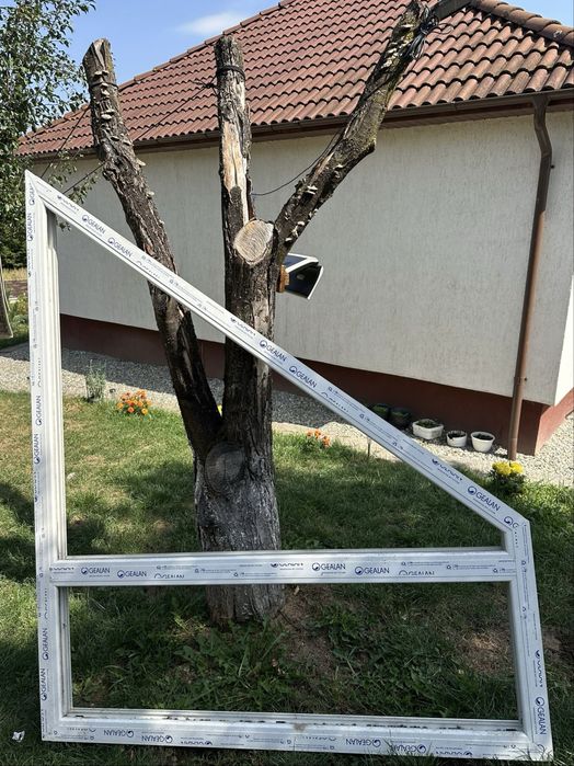 Geamuri / tâmplărie PVC nefolosite