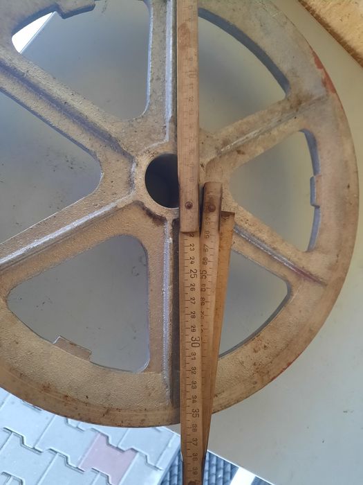 Fulie aluminiu 360 mm