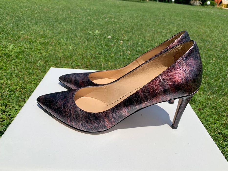 Pantofi Musette, piele naturală, mărimea 38