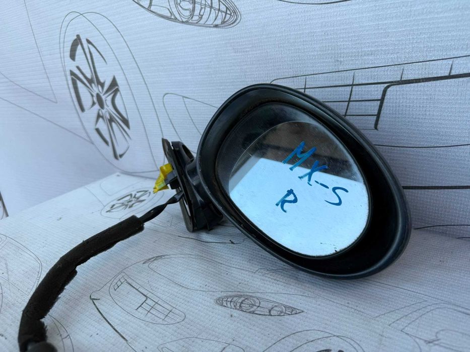 Oglindă Retrovizoare Dreapta 7 Pini Mazda MX-5 NC Miata N123-69-180K / [2006-2015] / (5C3)
