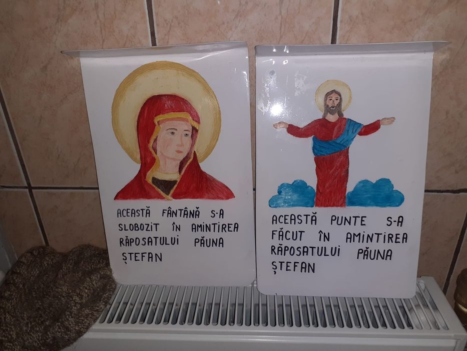 Icoane pictate de mana