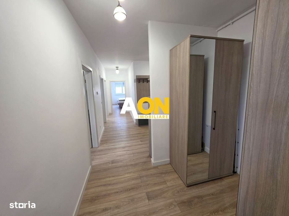 Apartament 3 camere, mobilat, utilat, 82 mp utili, parcare subterana
