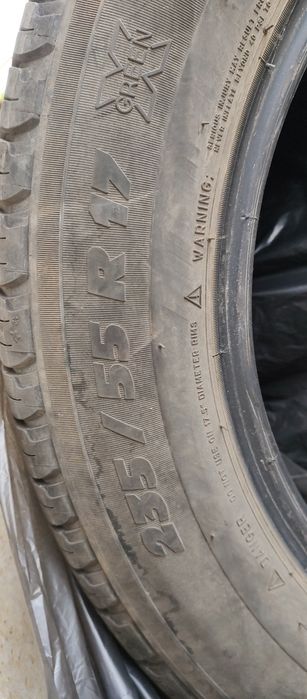 Всесезонни автомобилни гуми Continental и Michelin 235/55/17